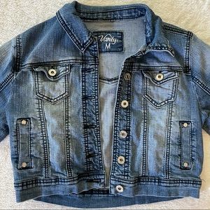 Vanity crop Jean jacket